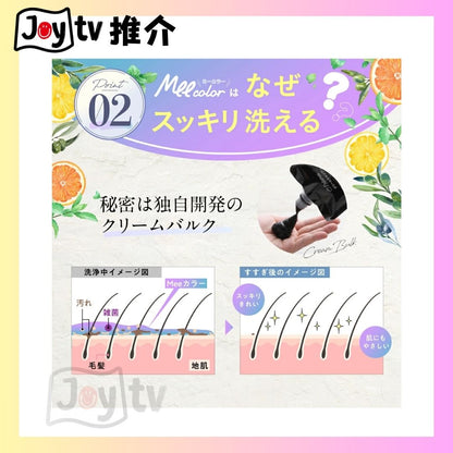 【NATUMEE】MEE COLOR NATUMEE 三合一草本護髮染白髮洗頭水 350g (Gray Brown 灰啡) (4580803183415)